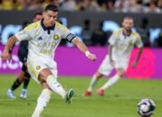 Ronaldo Cetak Gol di Laga Perpisahan Al Nassr