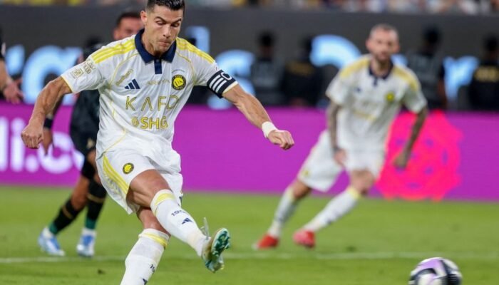 Ronaldo Cetak Gol di Laga Perpisahan Al Nassr