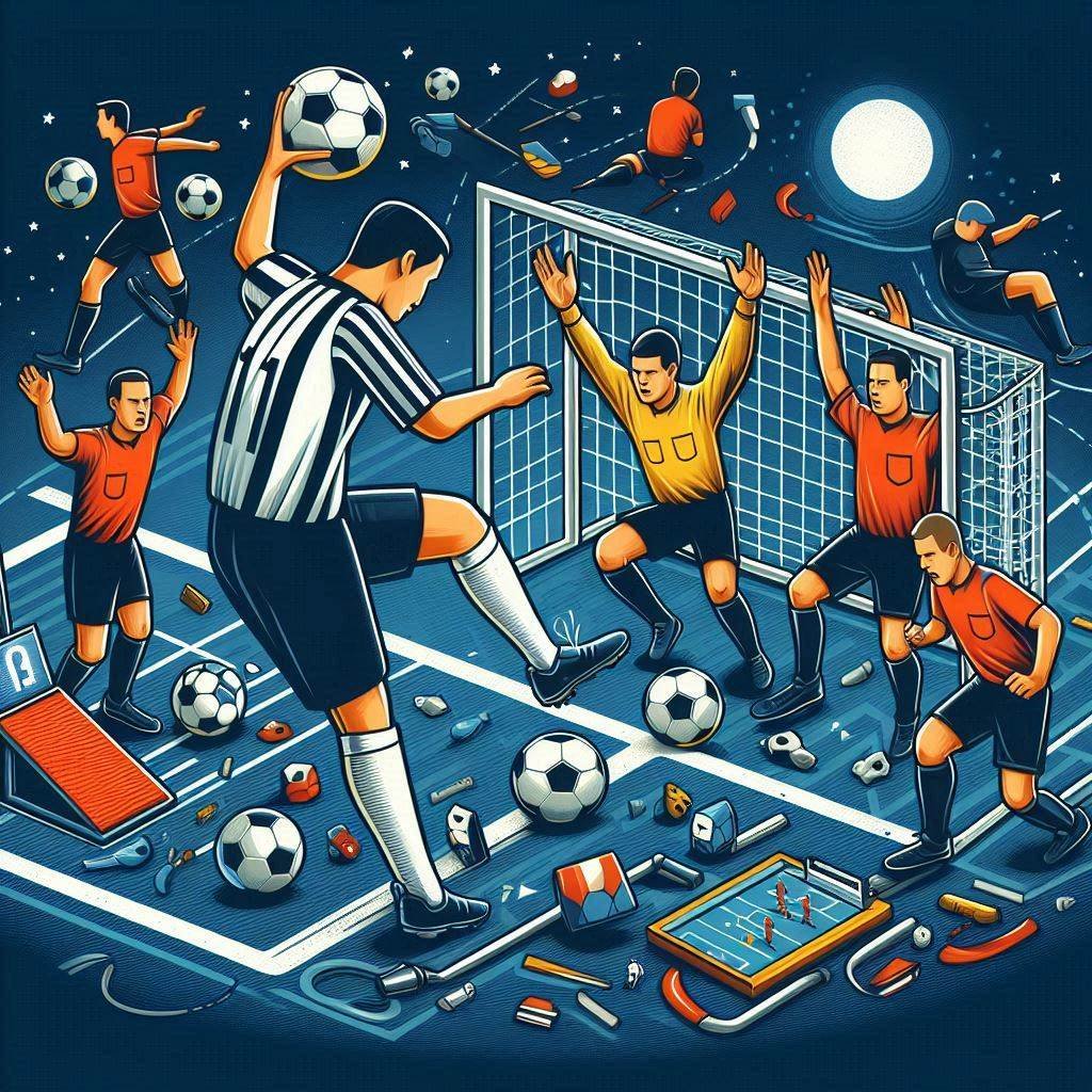 Pelanggaran dan Sanksi pada Permainan Olahraga Futsal