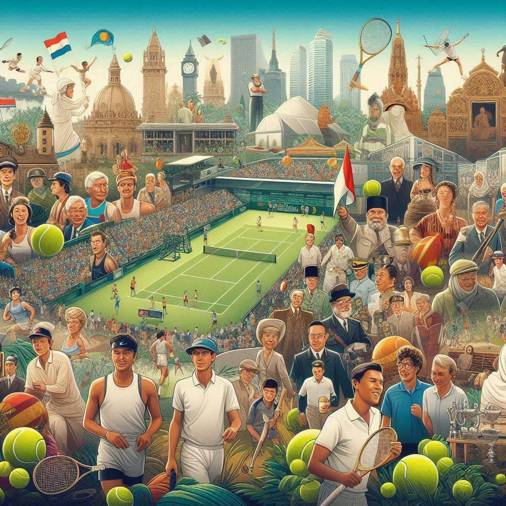Berikut Sejarah Tenis di Dunia dan Indonesia