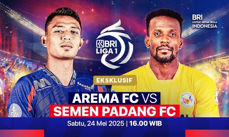 Prediksi Skor Arema FC vs Semen Padang BRI Liga1 24 Mei 2025