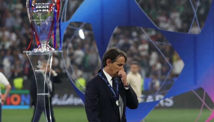 Simone Inzaghi Dapat Tapiro d’Oro Usai Kalah di Final UCL