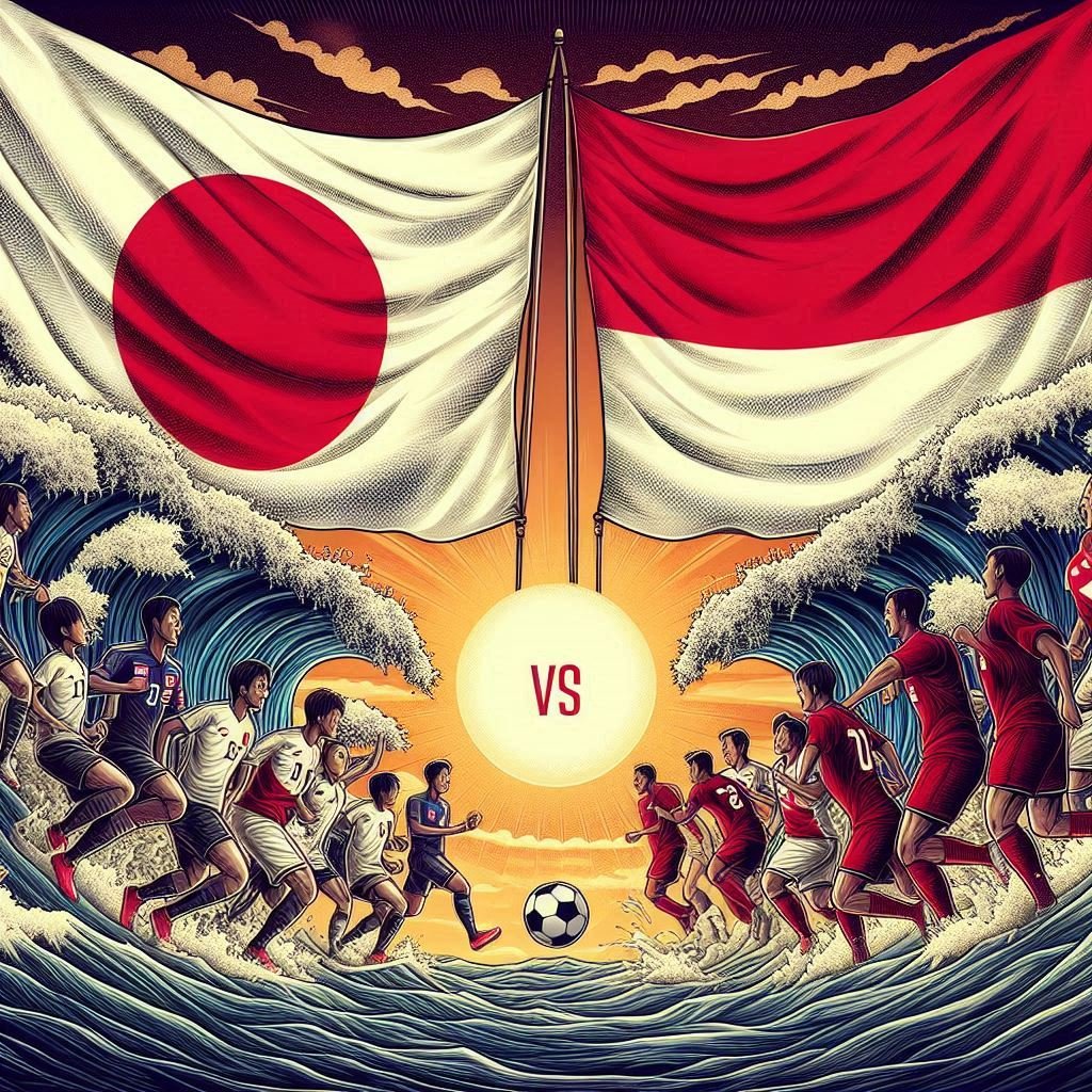 Prediksi Skor Jepang vs Indonesia Kualifikasi Baru 10-06-25