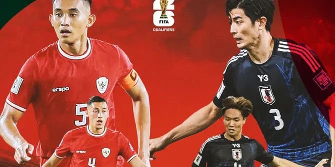 Jadwal Pertandingan Timnas Indonesia vs Jepang
