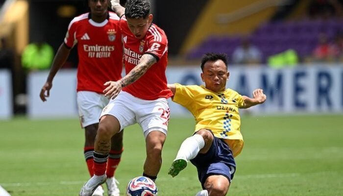 Hasil Pertandingan Benfica vs Auckland City: Skor 6-0