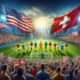 sepak bola Amerika Serikat melawan Swiss