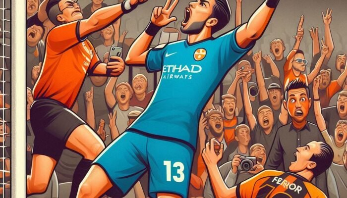 Viral! Pemain Diskors karena Ambil Selfie Saat Gol, Langgar Aturan dan Ganggu Jalannya Laga