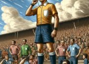 Wasit Pertama di Dunia Tidak Memakai Peluit, Tapi Gunakan Sapu Tangan untuk Menghentikan Laga