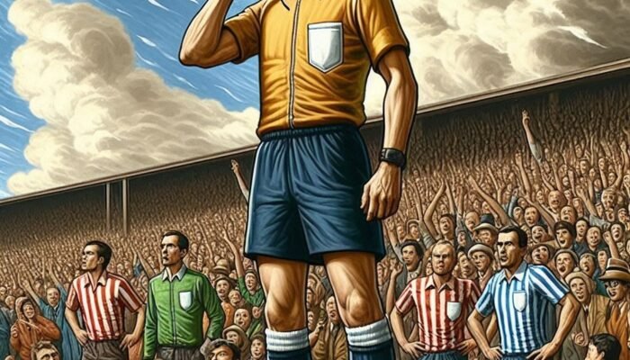 Wasit Pertama di Dunia Tidak Memakai Peluit, Tapi Gunakan Sapu Tangan untuk Menghentikan Laga