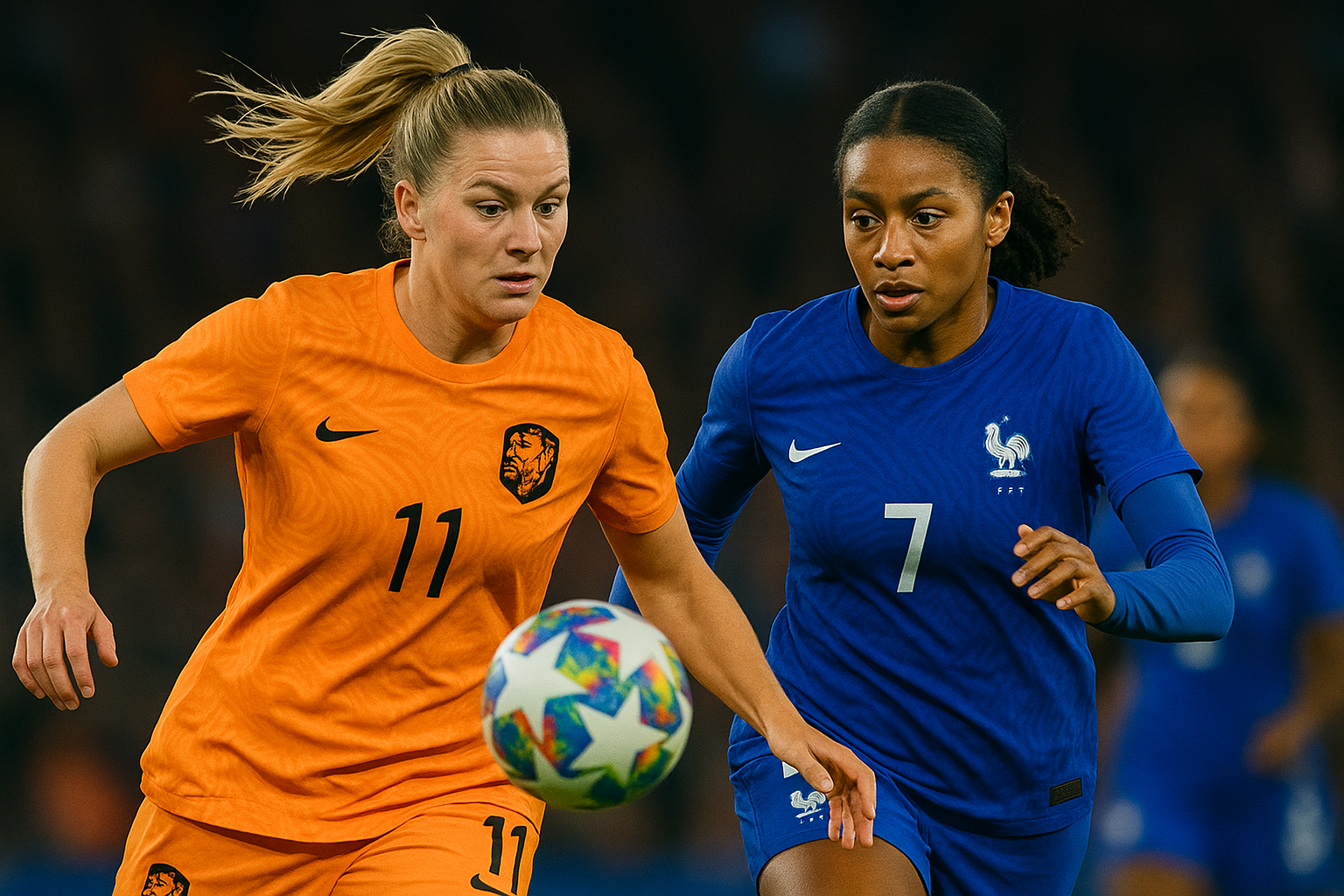 Wanita Belanda vs Wanita Prancis 