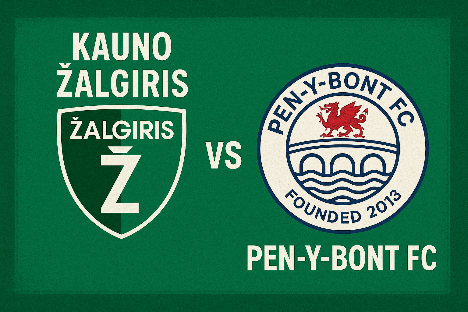Kauno Žalgiris vs Pen-y-Bont FC
